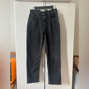 Everlane high rise straight cheeky jeans